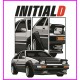 Trueno AE86 Toyota Initial D Keychain Portachiavi JDM Acrylic k225